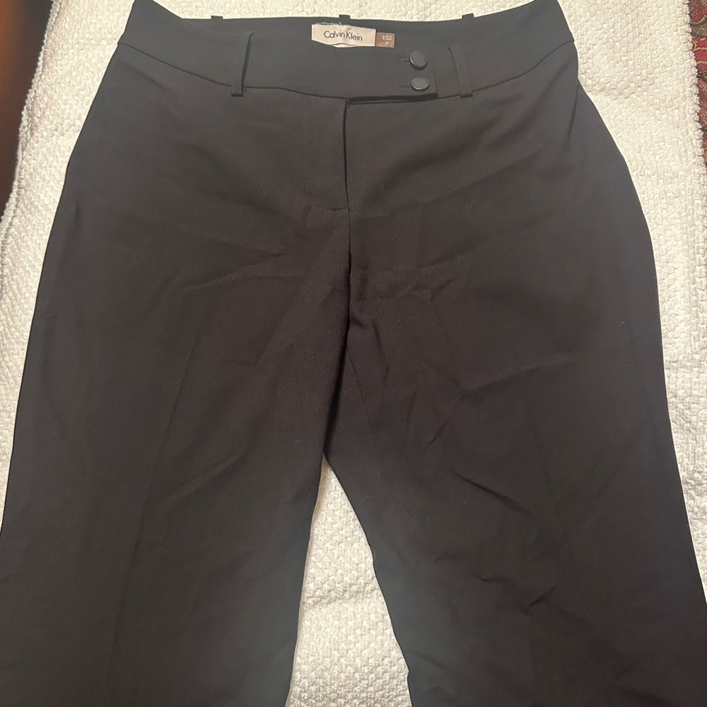Calvin Klein Black Women's Trousers